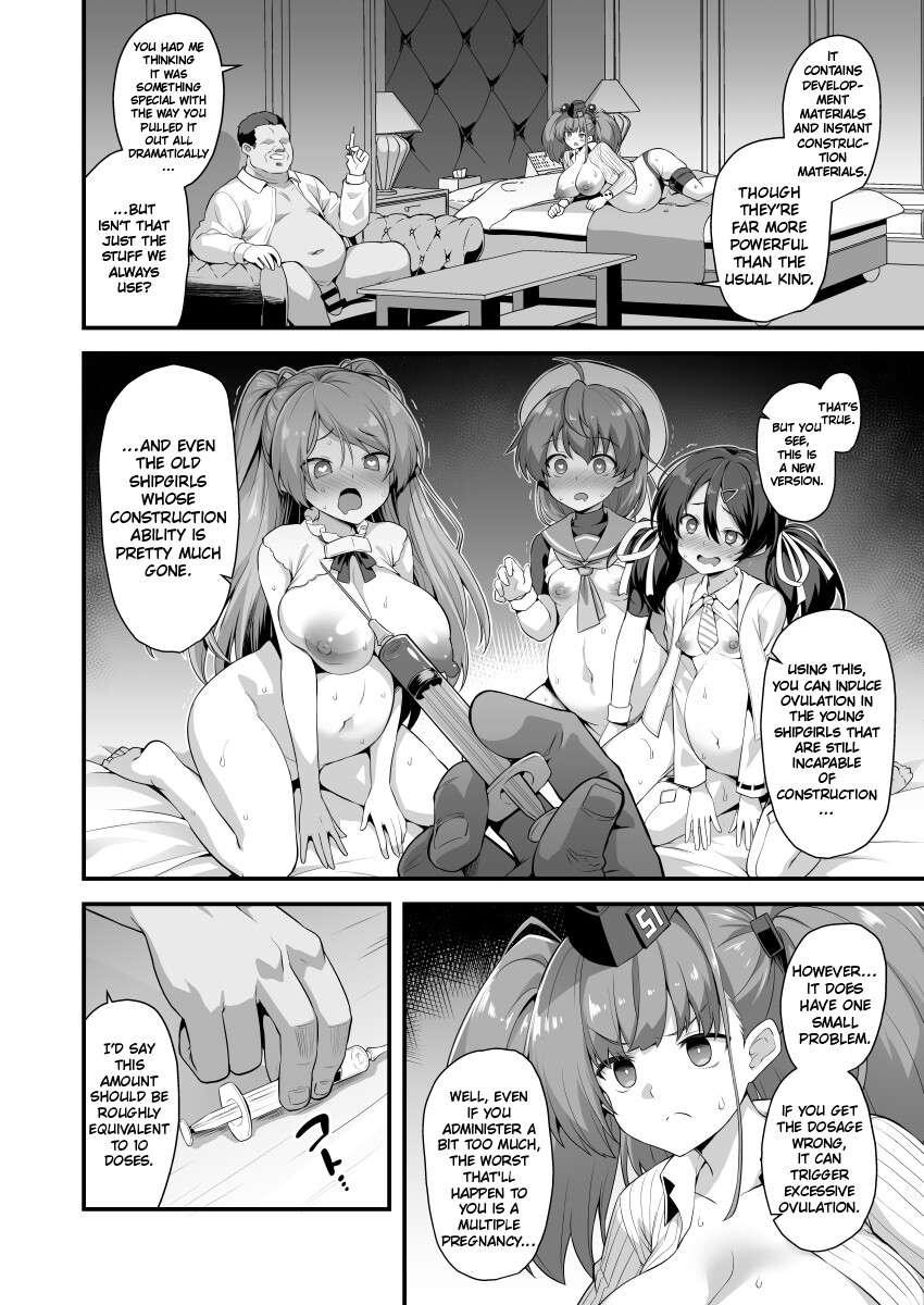Hentai Manga Comic-Pregnant Shipgirls Consecutive Fertilization Climaxes -Atlanta --Read-19